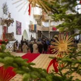 Winzergottesdienst in Laucha 2024  (c) Kirchenkreis Naumburg-Zeitz, Ilka Ißermann