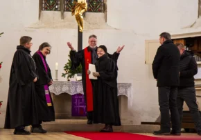 Winzergottesdienst in Laucha 2024 | Foto: (c) Kirchenkreis Naumburg-Zeitz, Ilka Ißermann