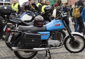 Bikergottesdienst | Foto: (c) Kirchenkreis Naumburg-Zeitz, Ilka Ißermann