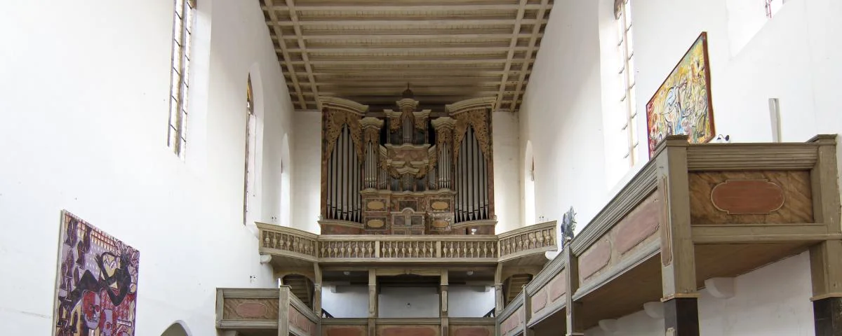 Orgel in St Marien Laucha